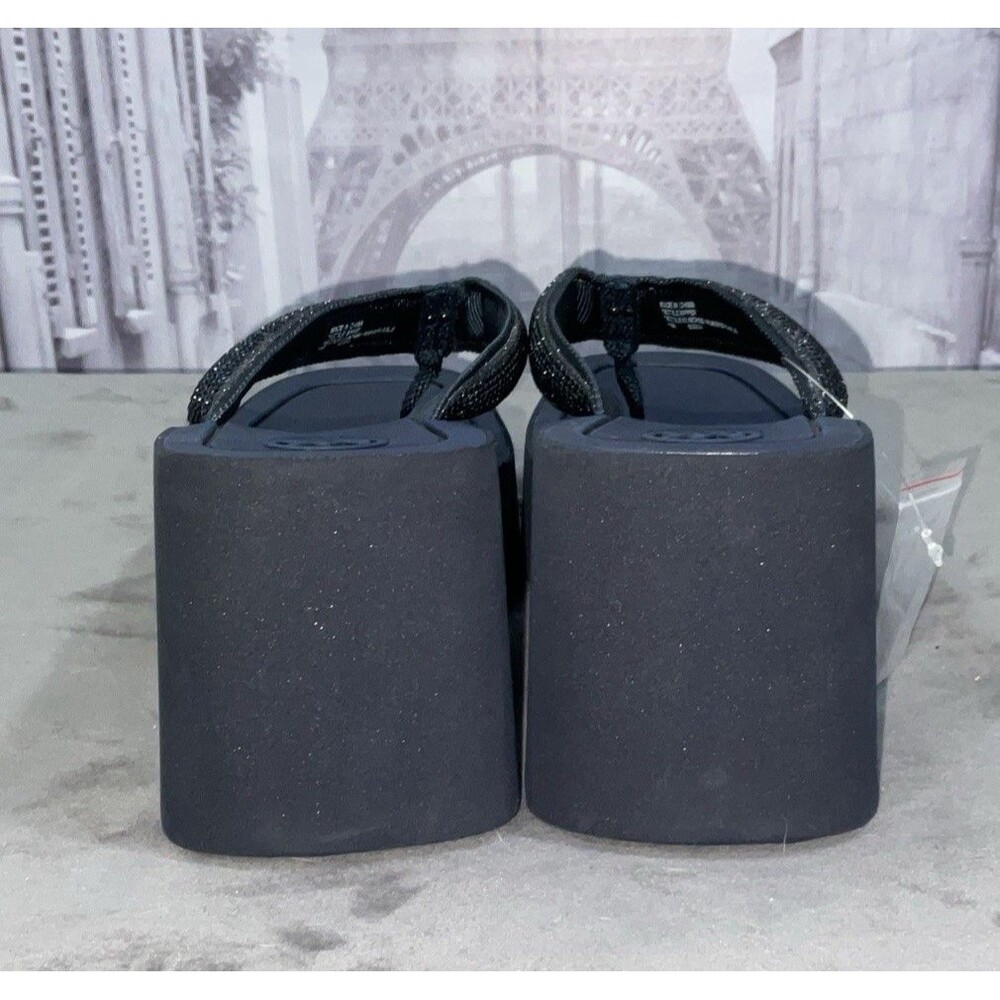 MICHAEL Michael Kors Chandler Wedges Women’s Navy Sandal Size 11 M - Picture 6 of 9